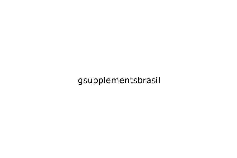 gsupplementsbrasil