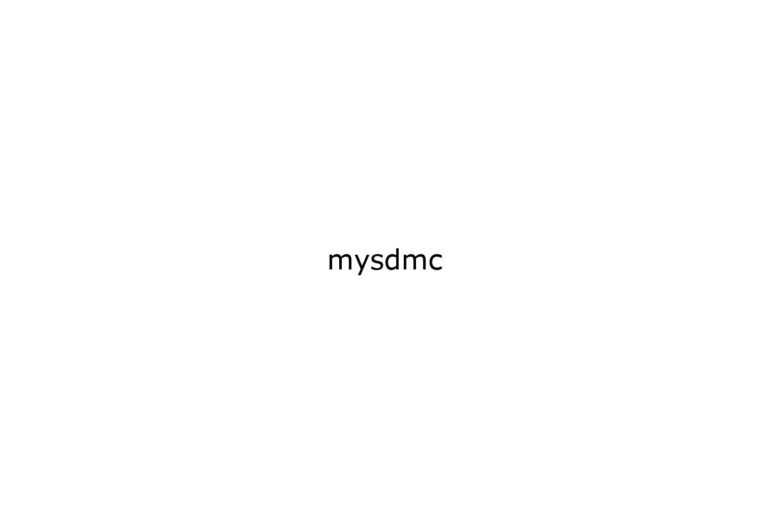 mysdmc