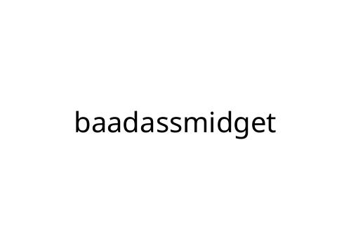 baadassmidget