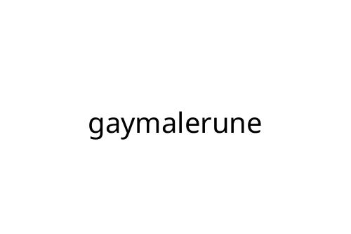 gaymalerune