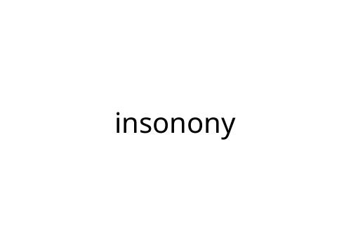 insonony