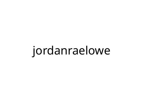 jordanraelowe