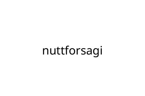 nuttforsagi