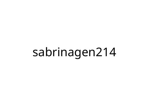 sabrinagen214