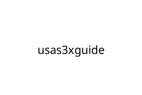 usas3xguide