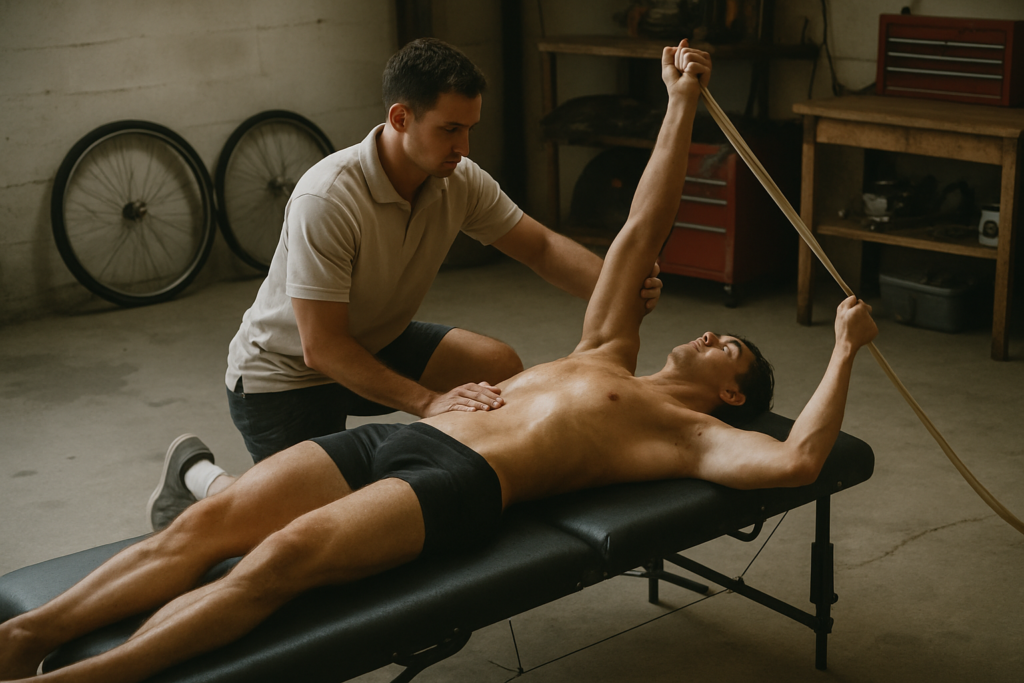 swimmer recovery techniques