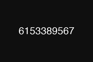 6153389567