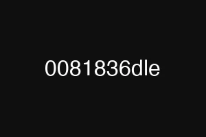 0081836dle