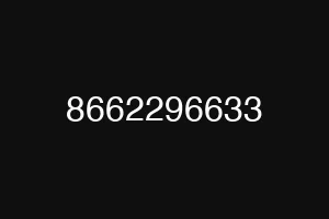 8662296633