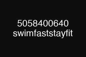 5058400640 swimfaststayfit